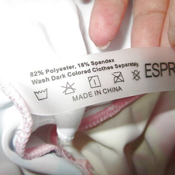 NEW Esprlia TIE DYE Boho Size 18W TANKIN Swim TOP Witchy HANKY Hippie PLUS Tunic - Picture 10 of 12